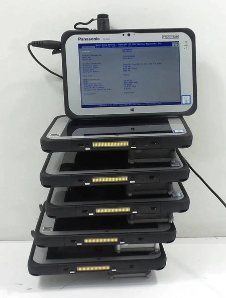 Lot 6 Panasonic Toughpad FZ-M1 Core i5 7Y57 1.2GHz 8GB No SSD