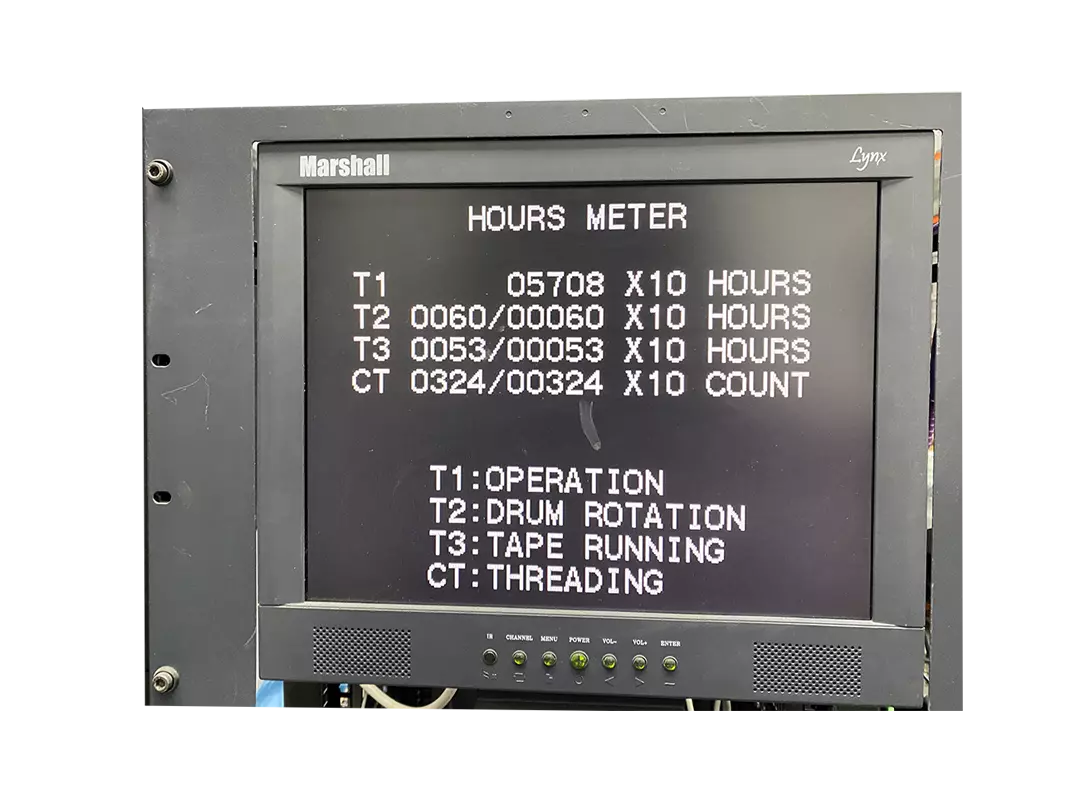 Sony DSR-1500A DVCAM 600 Hours Digital Videocassette Recorder