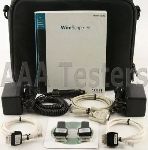 Agilent Wirescope 155 Cat5 Cat5e Cable Certifier Tester