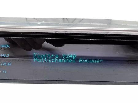 Harmonic ELC9K Electra 9240 Universal Multi-Service Encoder 2x IOM-FLEX-DHC