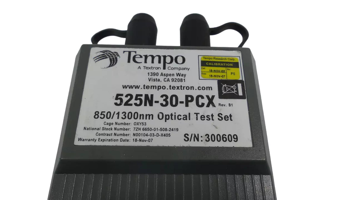 TEMPO 525N-30 Multimode OLTS for Efficient Optical Loss Testing
