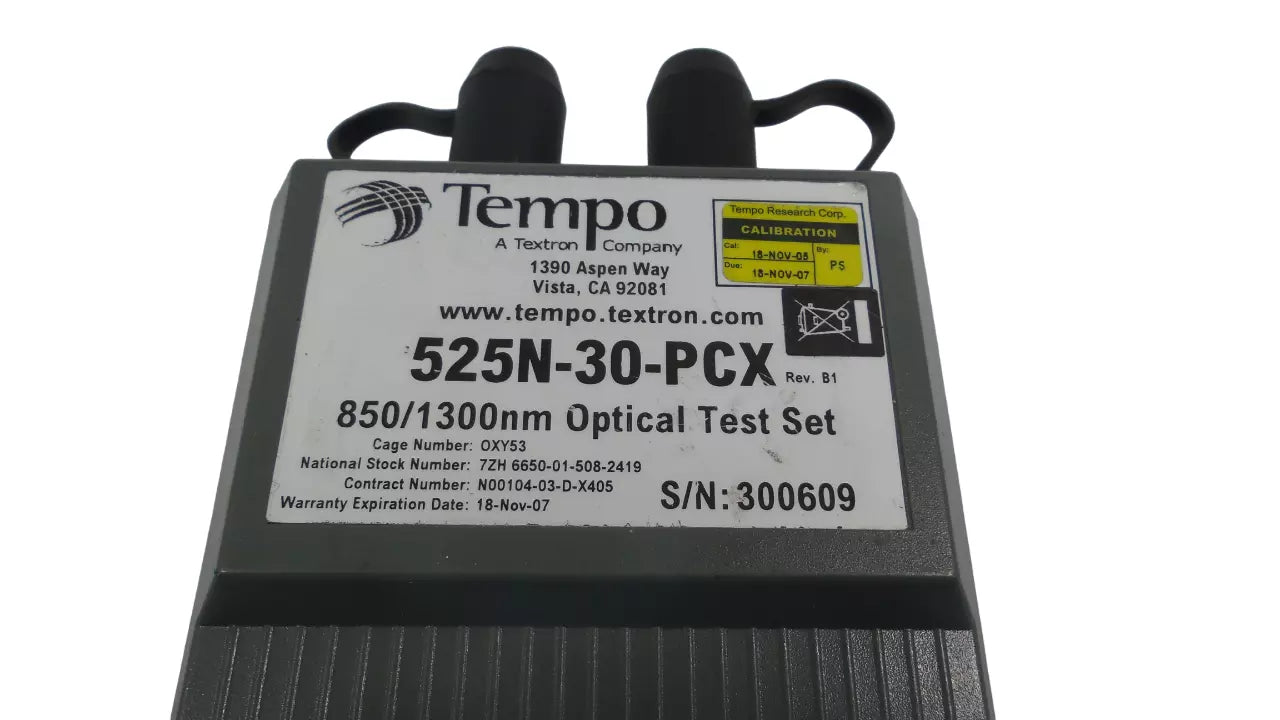 TEMPO 525N-30 Multimode OLTS for Efficient Optical Loss Testing