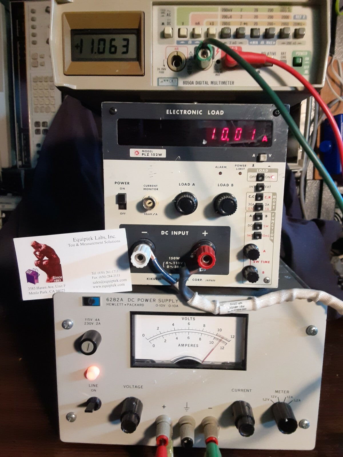 Adjustable Lab Power Supply 0-10VDC 0-10A
