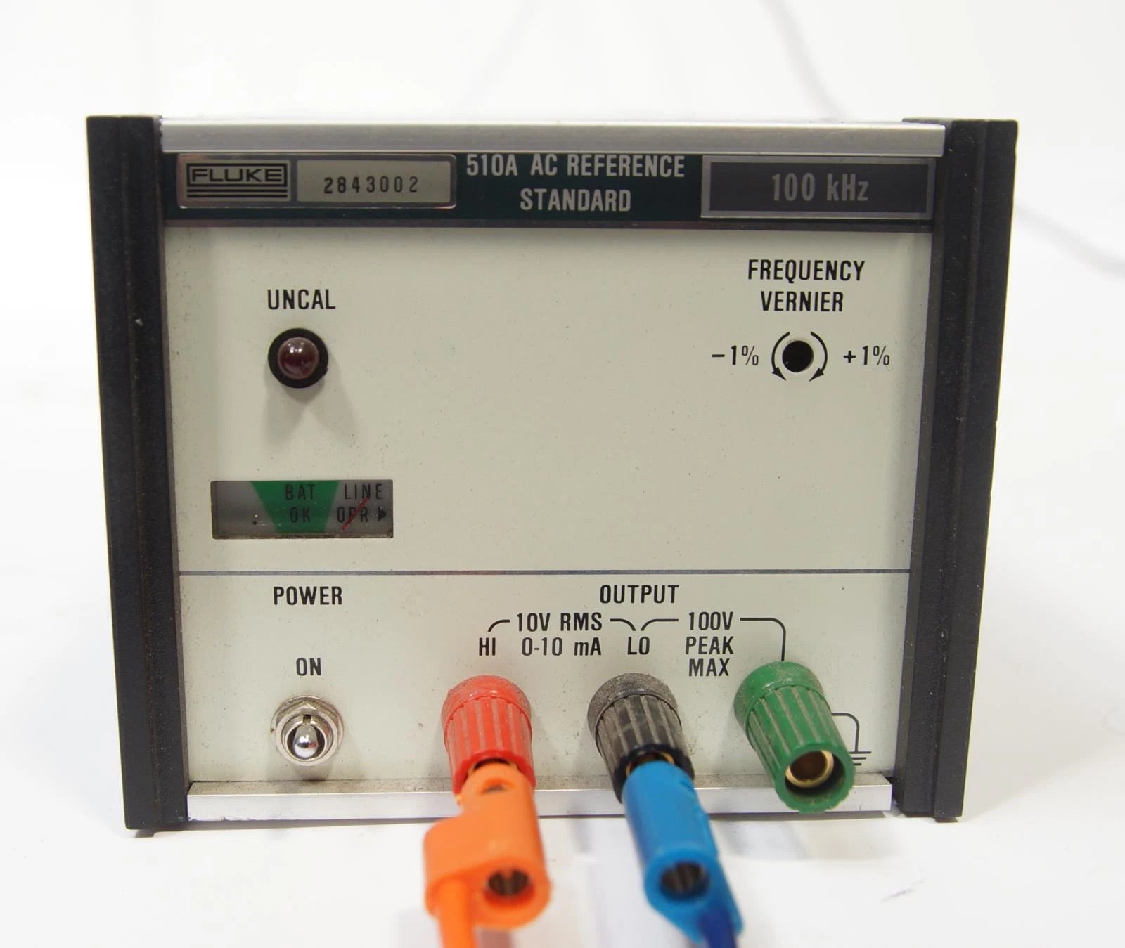 Fluke 510A AC 100kHz Reference Standard