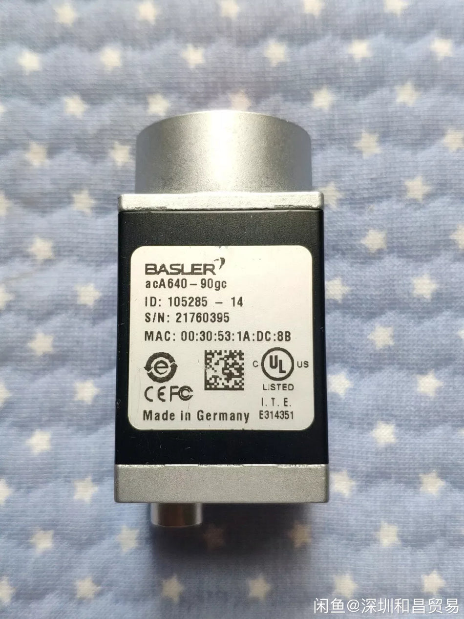 1PC Used test OK BASLER aca640-90gc by DHL/FedEx #W71U WX