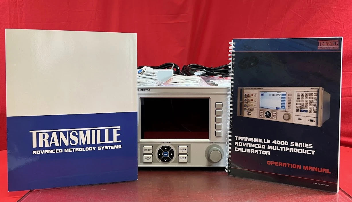 Transmille 4010 Multi Product Calibrator Upgrade with EA001A GPIB Accessories