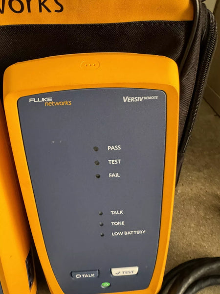 Fluke Networks DSX-5000 Versiv Cat6 LAN Cable Certifier Tester (CAL 2023-2024)