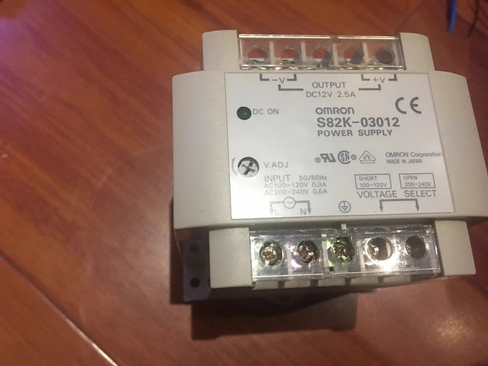 S82K-03012 Programmable Logic Controller Power Supply Module