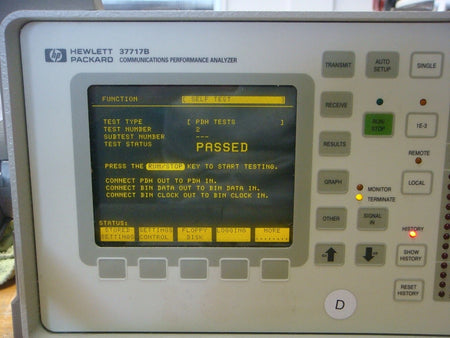 HP 37717B UH3/UKK/A3D PDH Test Set