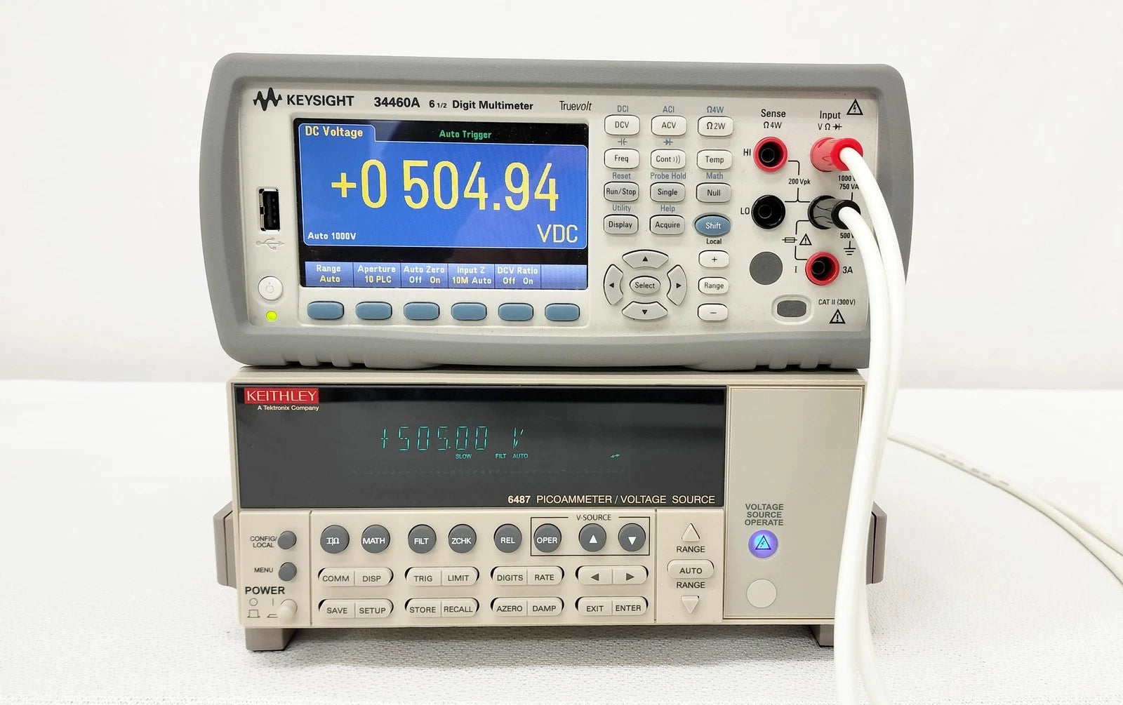 Keithley  6487 Picoammeter with built-in voltage source