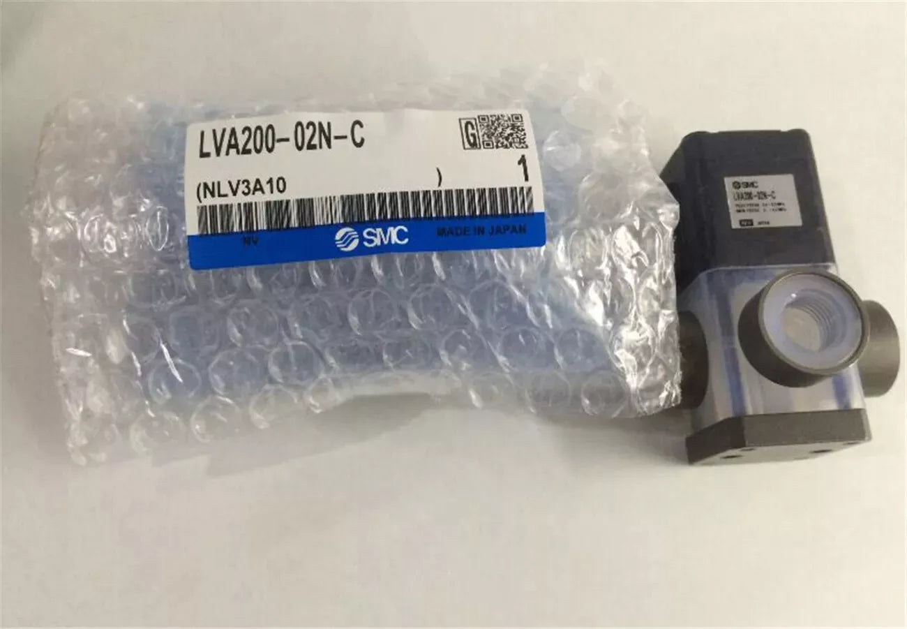 1PC SMC LVA200-02N-C Solenoid Valve Expedited Shipping New