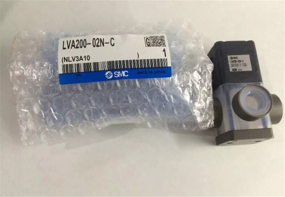 1PC SMC LVA200-02N-C Solenoid Valve Expedited Shipping New