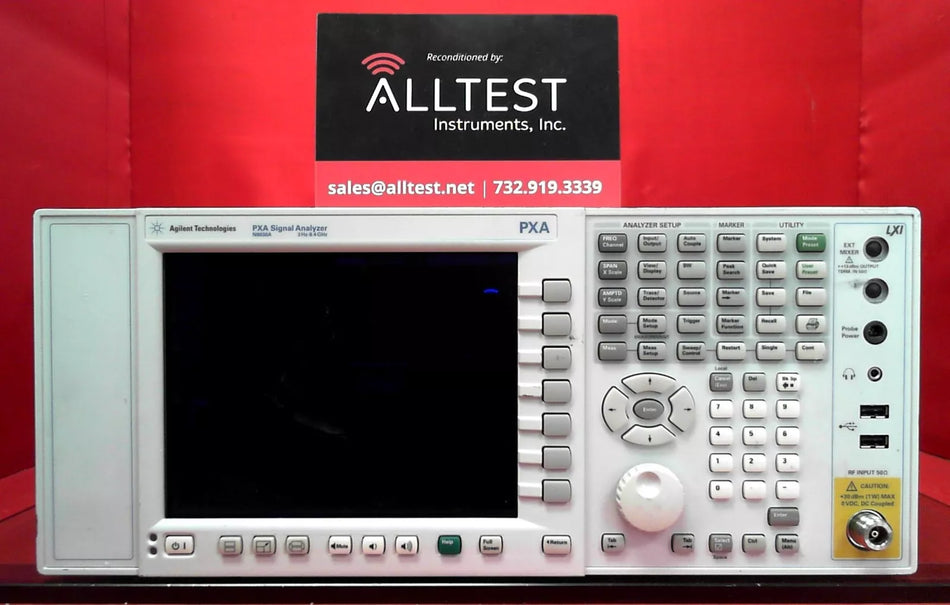 Agilent/Keysight N9030A PXA Signal Analyzer 3 Hz to 8.4 GHz Frequency Range