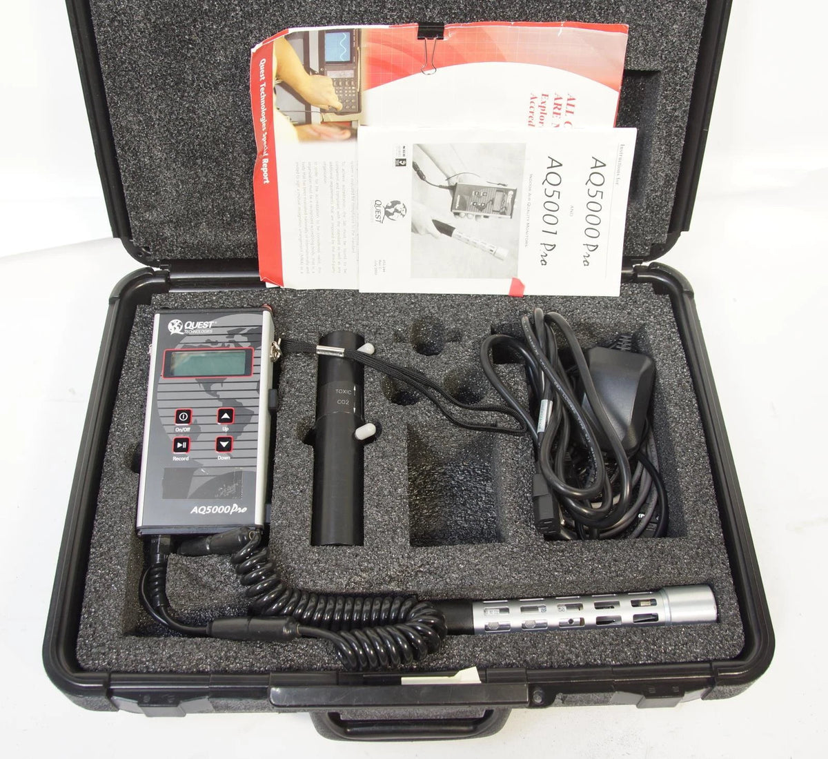 Quest Technologies AQ5000 Pro Test Meter Air Quality IAQ Monitor