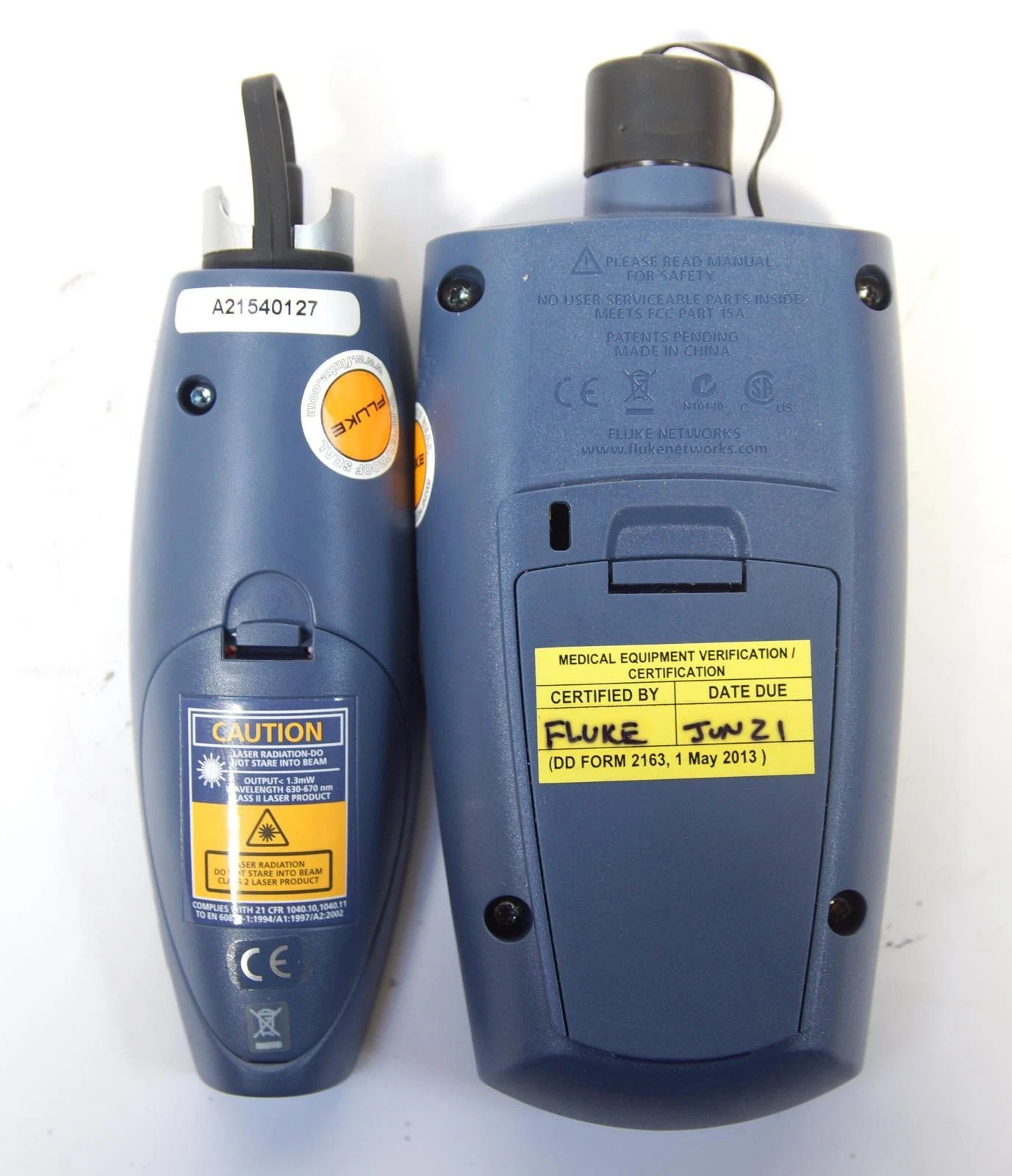 Fluke Networks SimpliFiber MM Fiber Optic Cable Tester Analyzer w Fiber Quickmap
