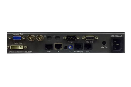 AVITECH MCC-8004UE 4 Input HD-SDI Multiviewer 1080i/720p, SD-SDI, DVI, Cascade