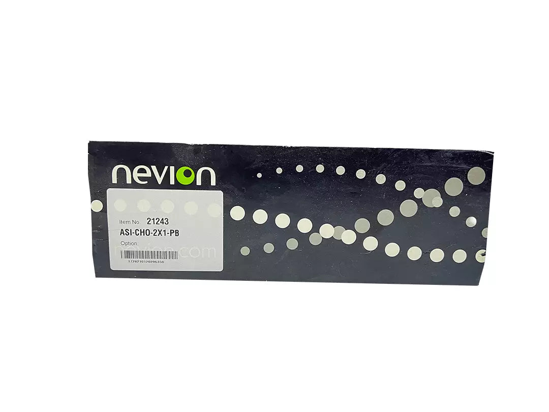 Nevion ASI-CHO-2x1-PB 2x1 Intelligent DVB-ASI Change-Over with Passive Input Bypass