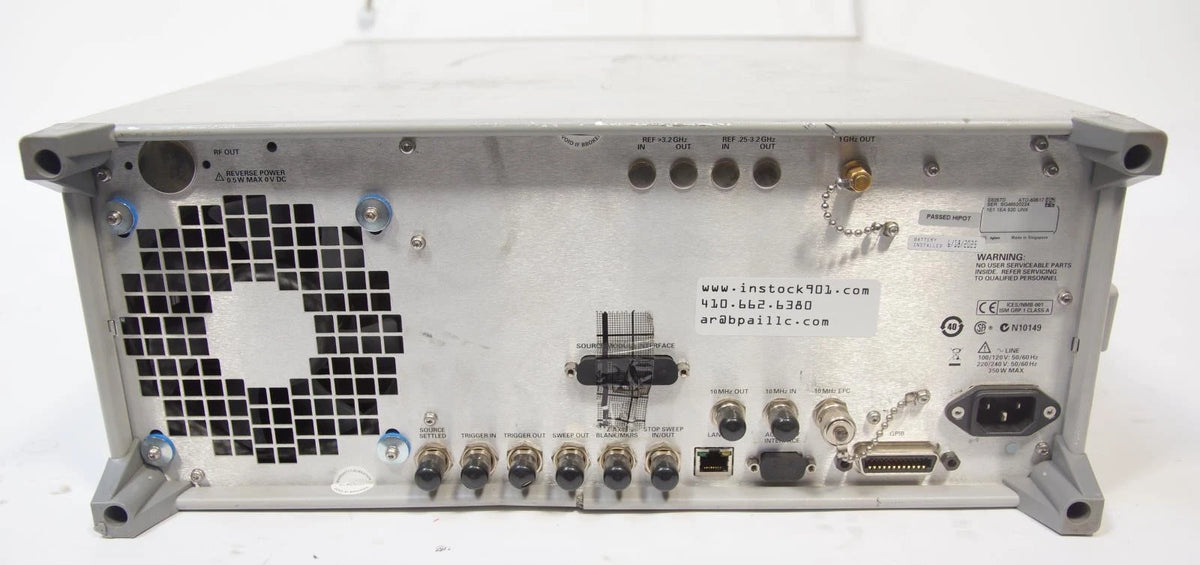 Agilent E8257D PSG 250kHz -20GHz Analog Signal Generator 1E1 1EA 520 UNW