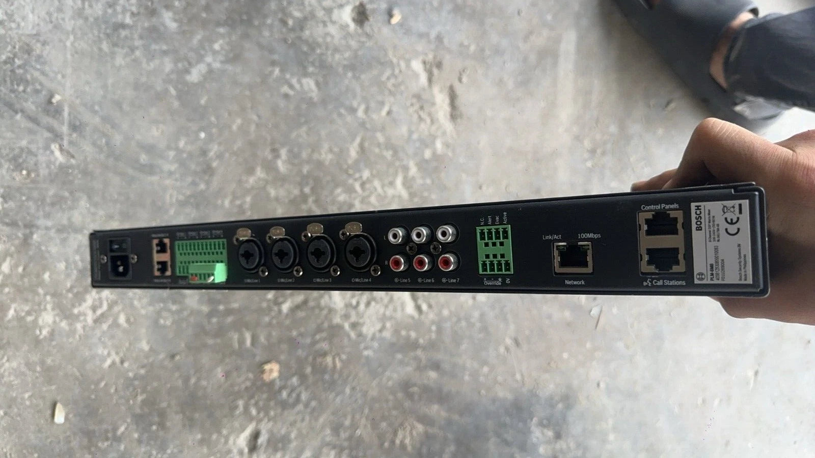 Bosch PLM-8M8 8-Channel Matrix Mixer with 90-Day Warranty
