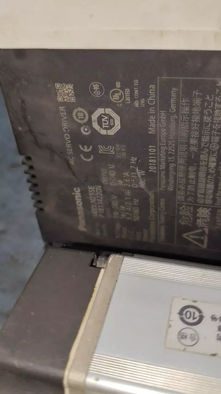 Used MBDLN25SE AC Servo Driver MINAS A6S Series
