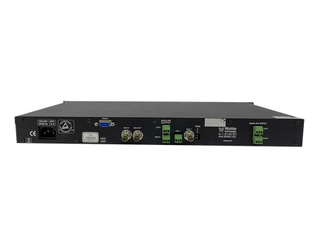 Wohler VMMDA-1 2 Channel SDI, AES, Analog Audio Monitor 1RU
