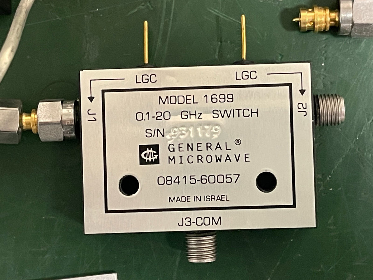 HP Agilent 08415-60057 0.1-20GHz General Microwave Switch for 8719/20/22 VNA ser - XG eqpt