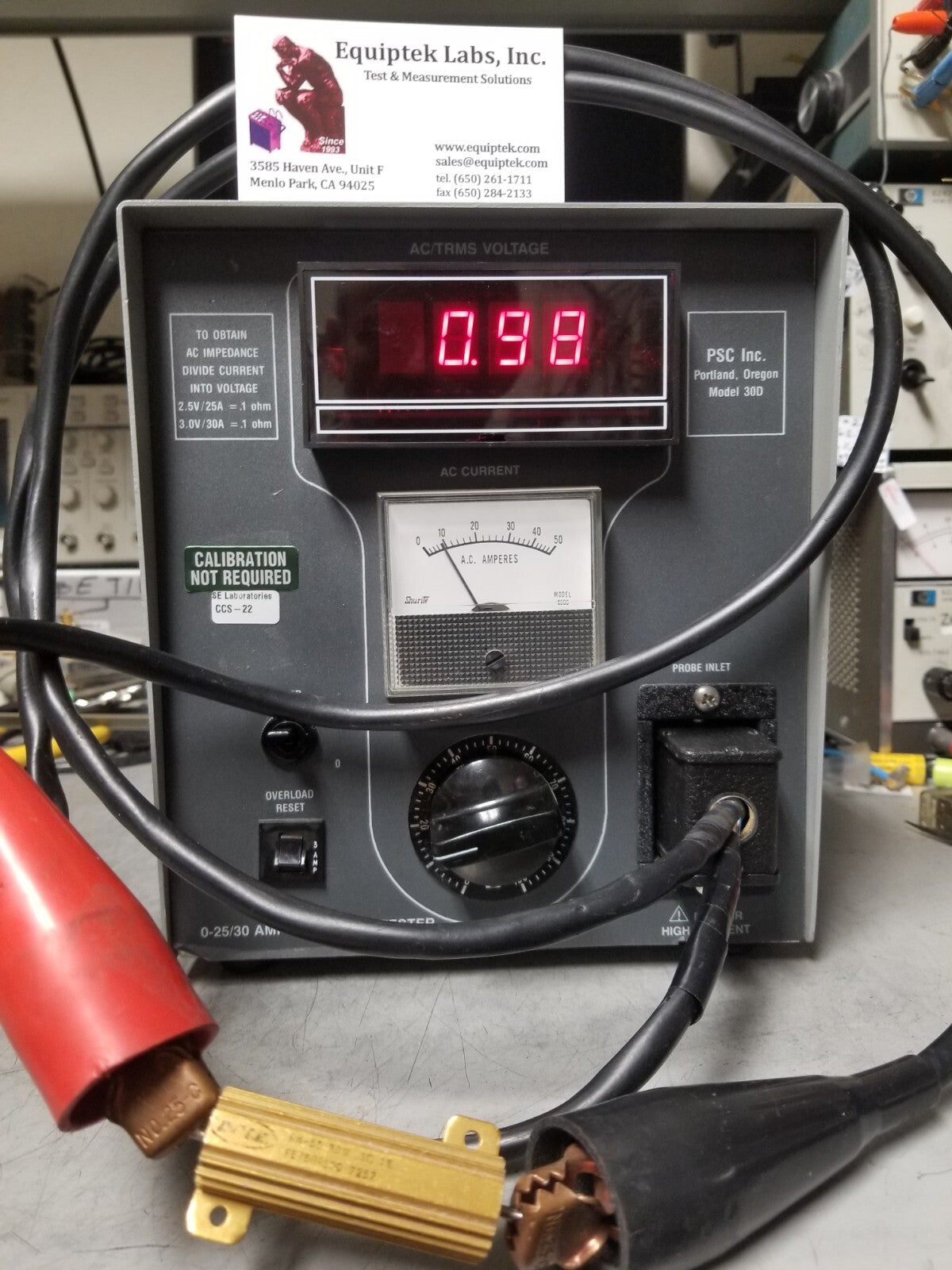 Low Impedance Meter by PSC