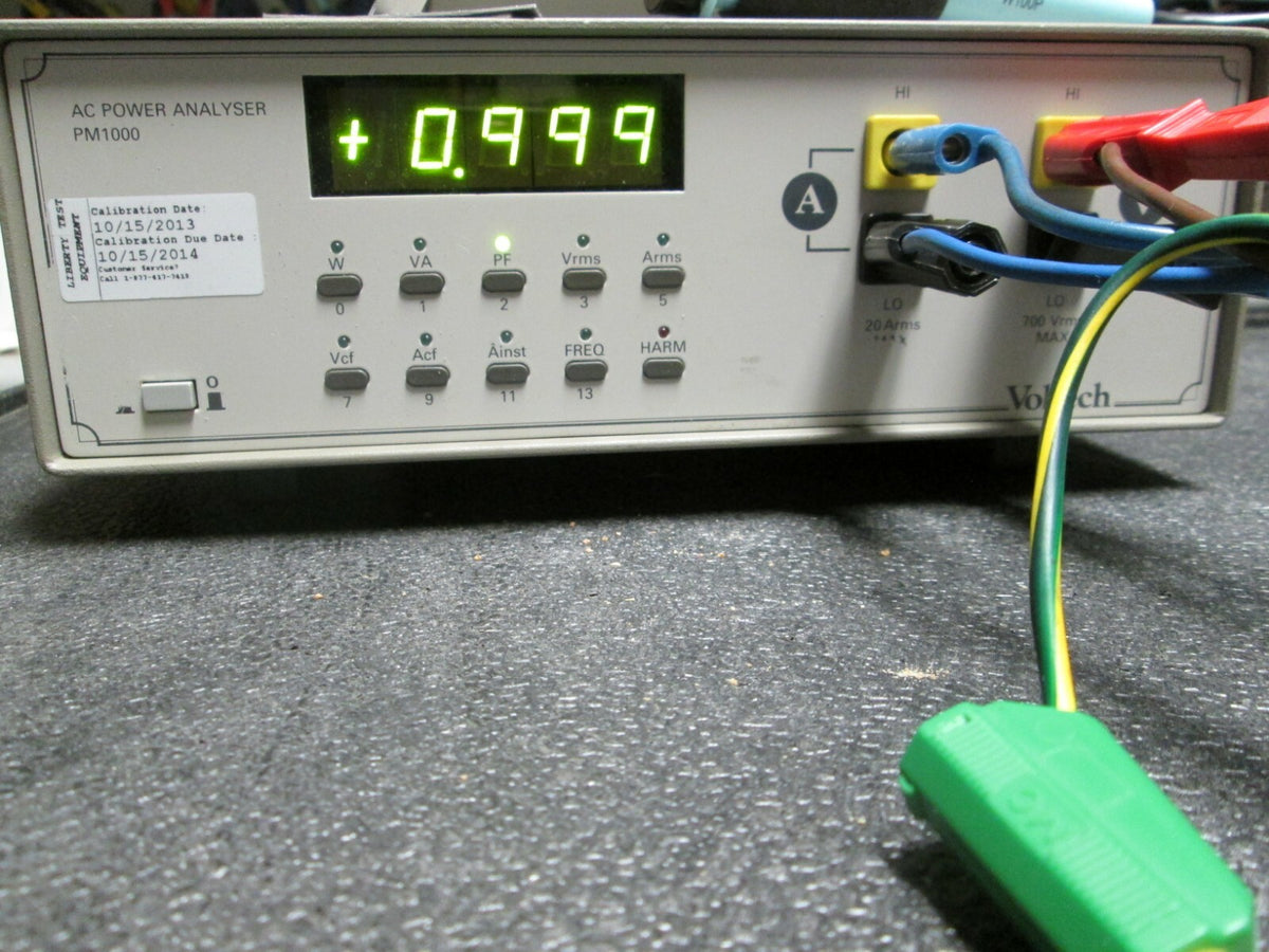 Voltech PM1000 AC Power Analyzer