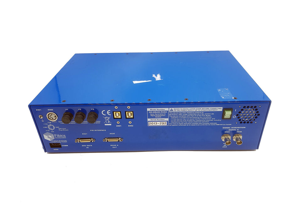 Scan Generation and Signal Acquisition Module by Fibics