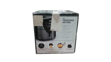 Bella Pro Series -8-qt. Digital Air Fryer Black Stainless Steel 90156
