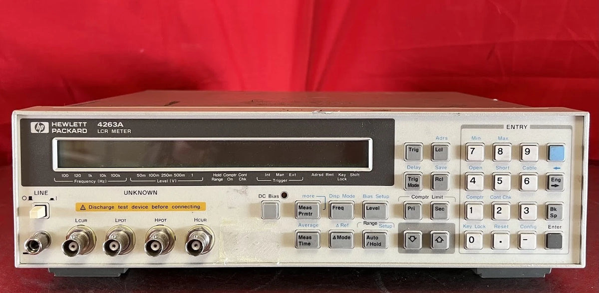 Agilent/Keysight 4263A LCR Meter for Electrical Component Testing