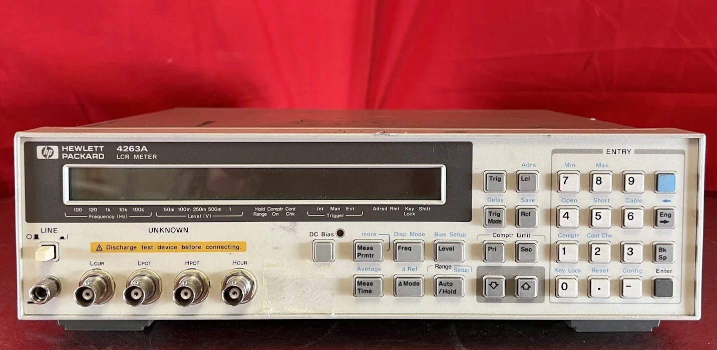 Agilent/Keysight 4263A LCR Meter for Electrical Component Testing