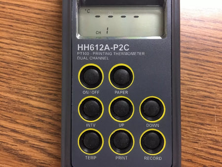Omega HH612A-P2C Printing/Logging Handheld Thermometer