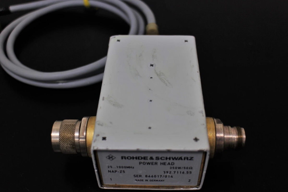 Rohde&Schwarz NAP-Z5 25MHz-1GHz 350W Power Sensor Head