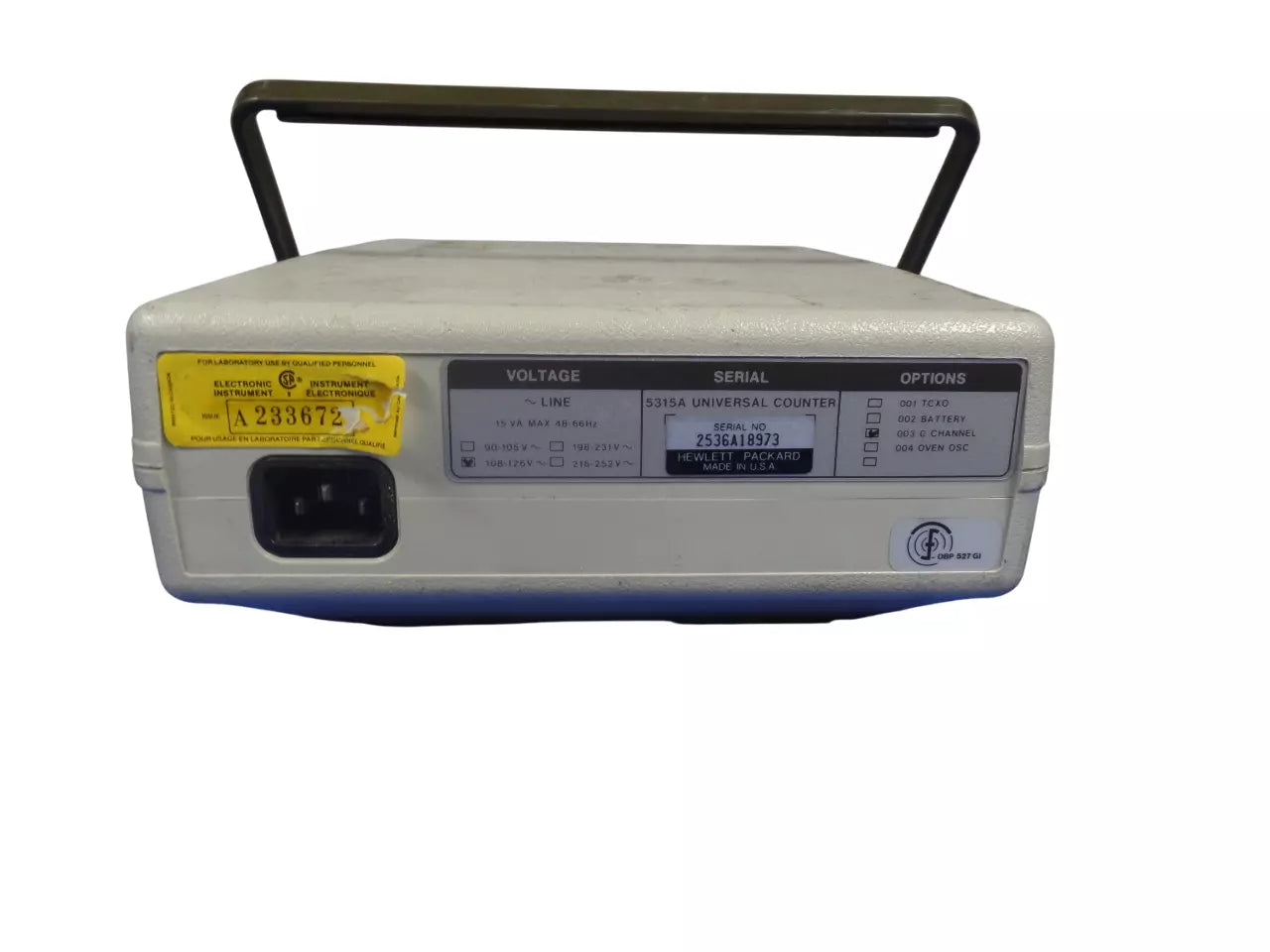 HP 5315A Universal Counter - Reliable Frequency Measurement Instrument