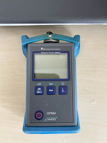 AFL Noyes OPM4-4D Fiber Optic Power Meter for SM and MM Fibers