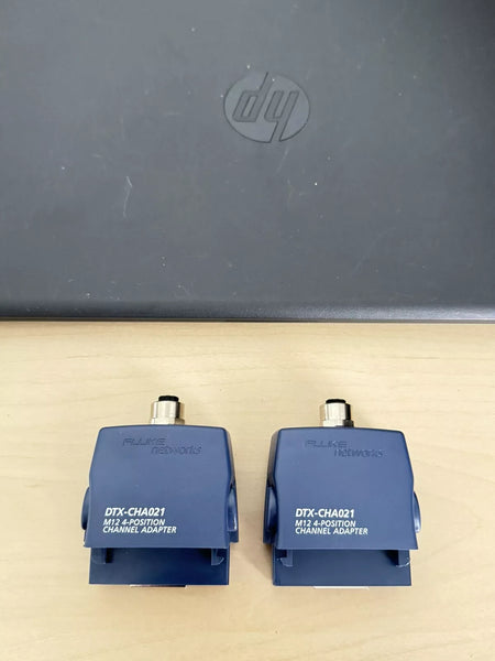 Fluke Networks DTX-CHA021S M12 4-Position Channel Adapter - (Set of 2)
