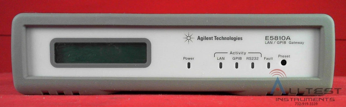 HP / Agilent E5810A LAN/GPIB Serial Ethernet Gateway Converter