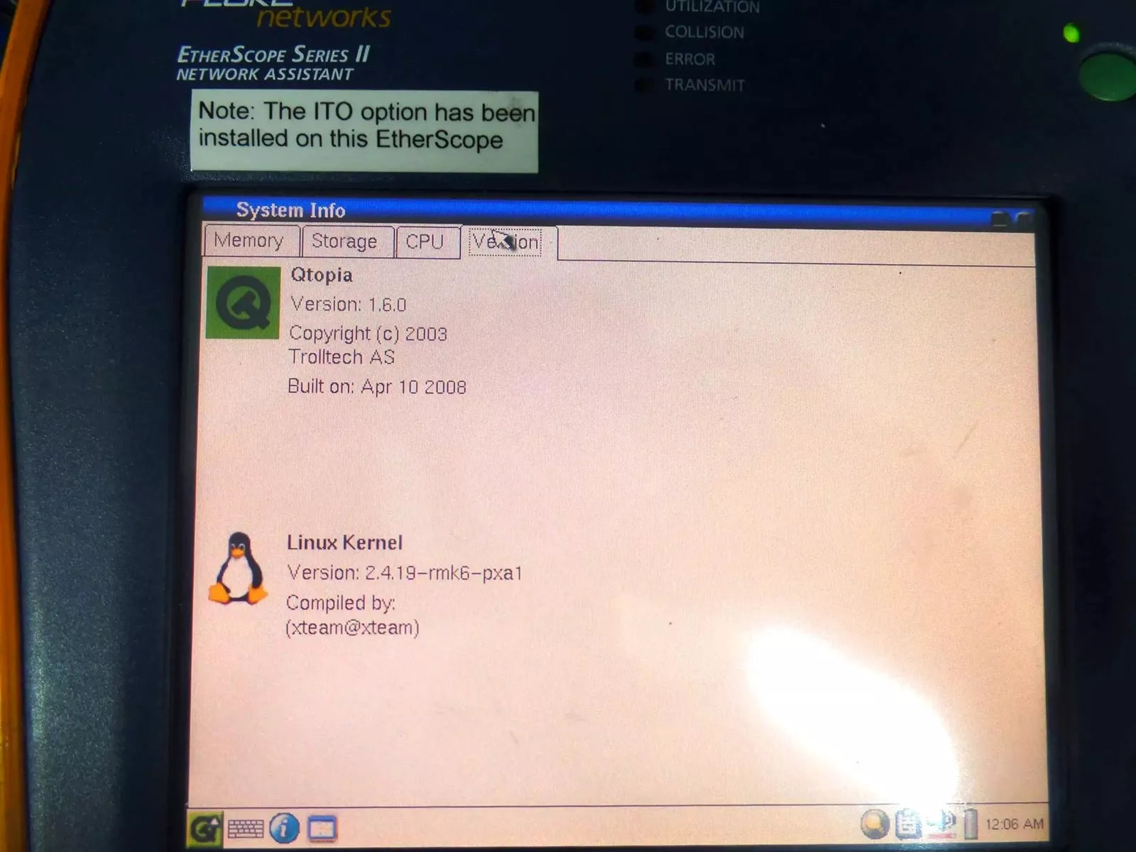 Fluke Networks EtherScope Series II Network Assistant