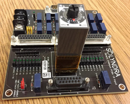 Solyndra 0100-20156 Rev 1 Generic Interlock PCBA 16 Input
