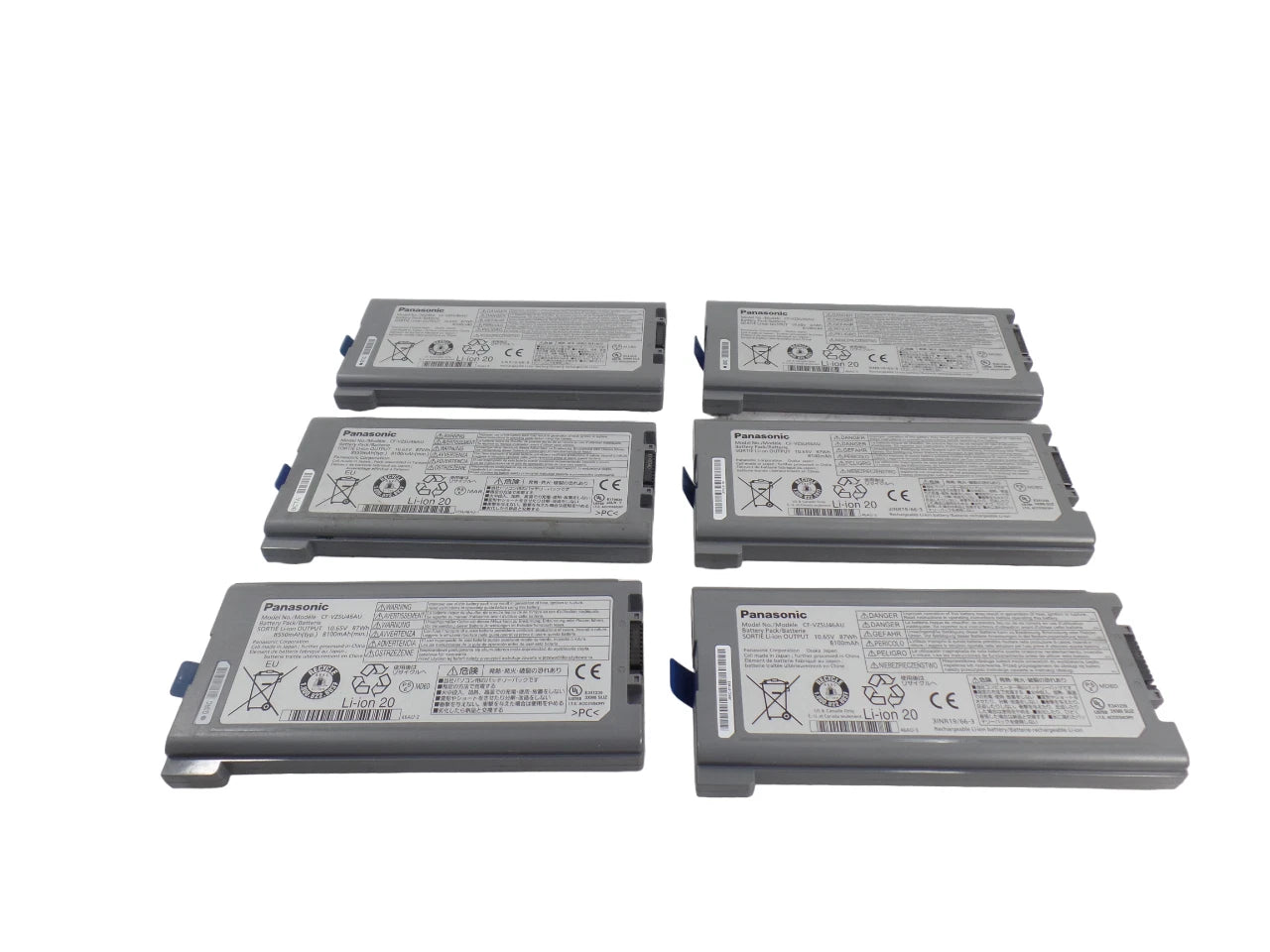 Lot 6 Laptop Battery CF-VZSU46AU Panasonic Toughbook CF-30  CF-53 - free shipp