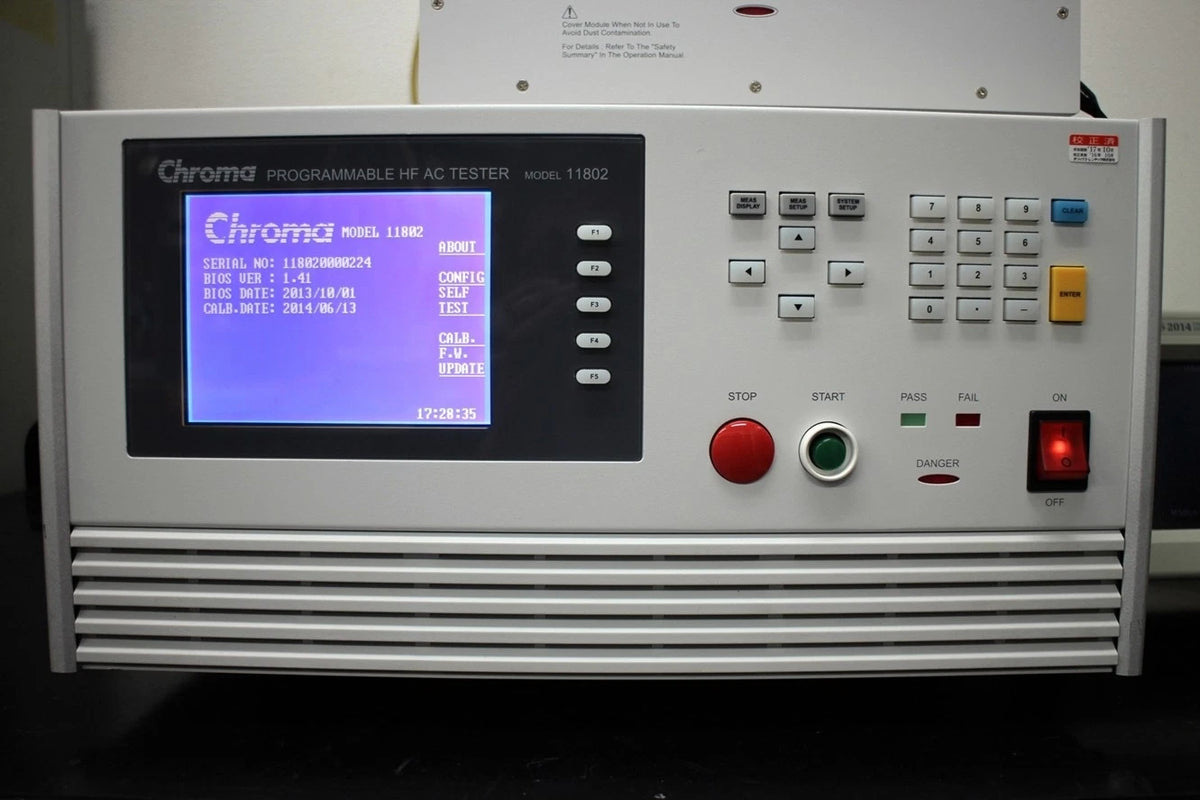Chroma 11802 2500V 1MHz Programmable HF AC Tester