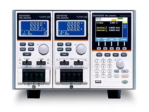GW Instek PEL-2004A 4 Slot Programmable DC Electronic Load Mainframe - XG eqpt