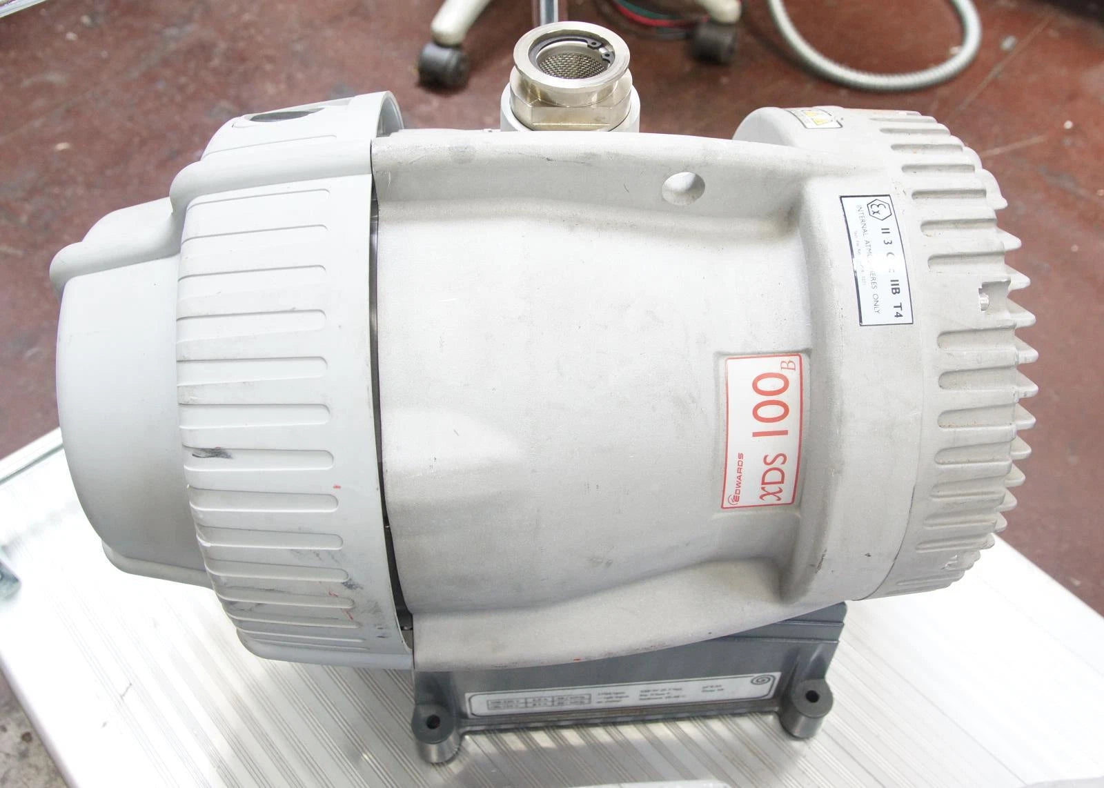 Pair of Edwards XDS46i / XDS100 Dry Scroll Vacuum Pumps AS-IS