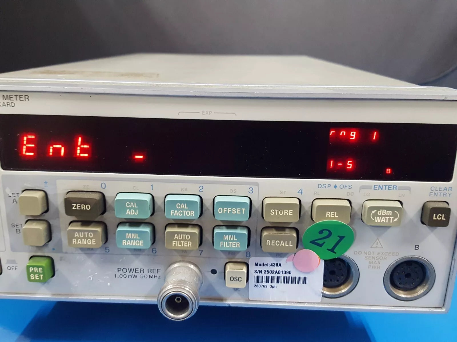 HP 438A Power Meter (1390)