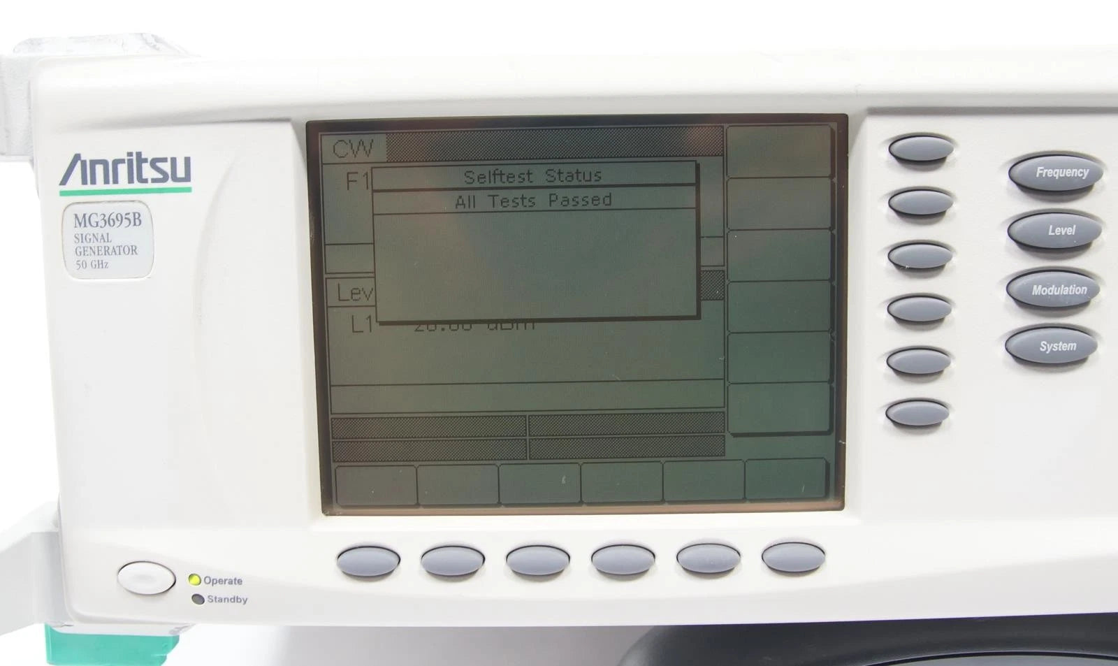 Anritsu MG3695B 2GHz - 50GHz -20dBm to +20dBm RF / Microwave Signal Generator