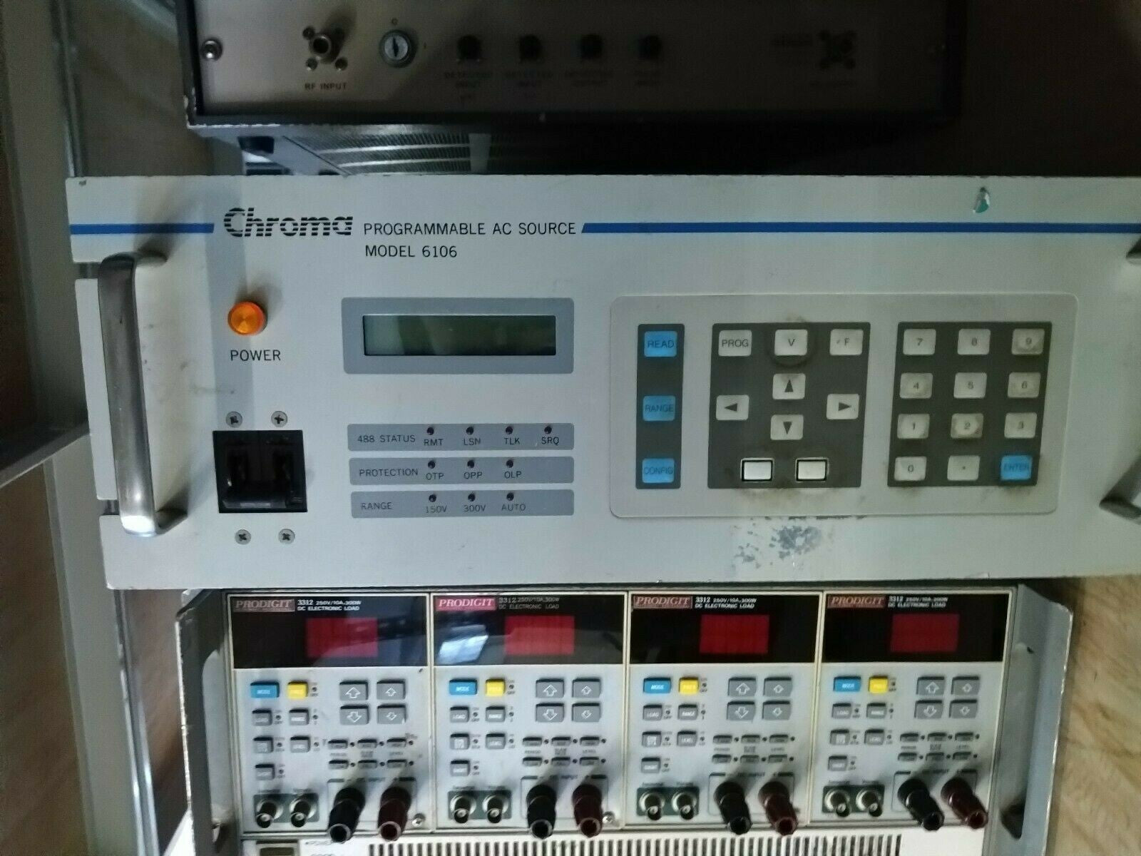 Chroma 6106 Programmable AC Source 0~300V, 15~1KHz / 500VA - XG eqpt