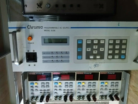 Chroma 6106 Programmable AC Source 0~300V, 15~1KHz / 500VA - XG eqpt