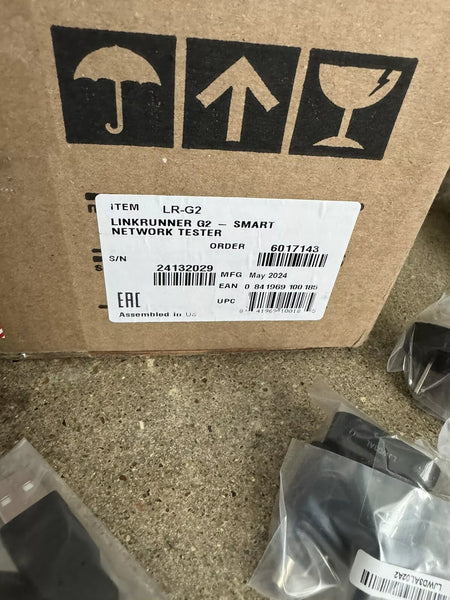 NetAlly LinkRunner G2 Smart Ethernet & Network Testing Device LR-G2 (MFG2024)