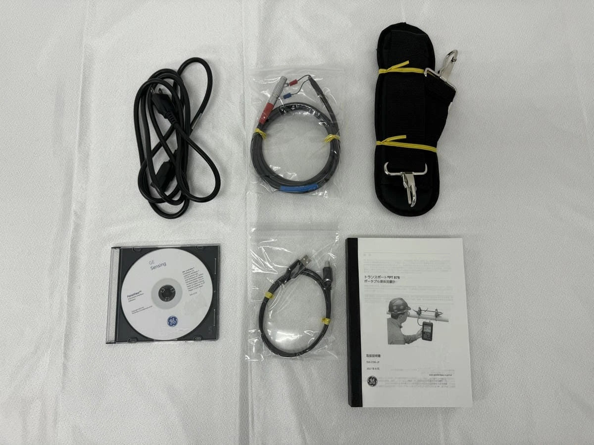 GE panametrics pt878-11 Portable Ultrasonic Flow Meter